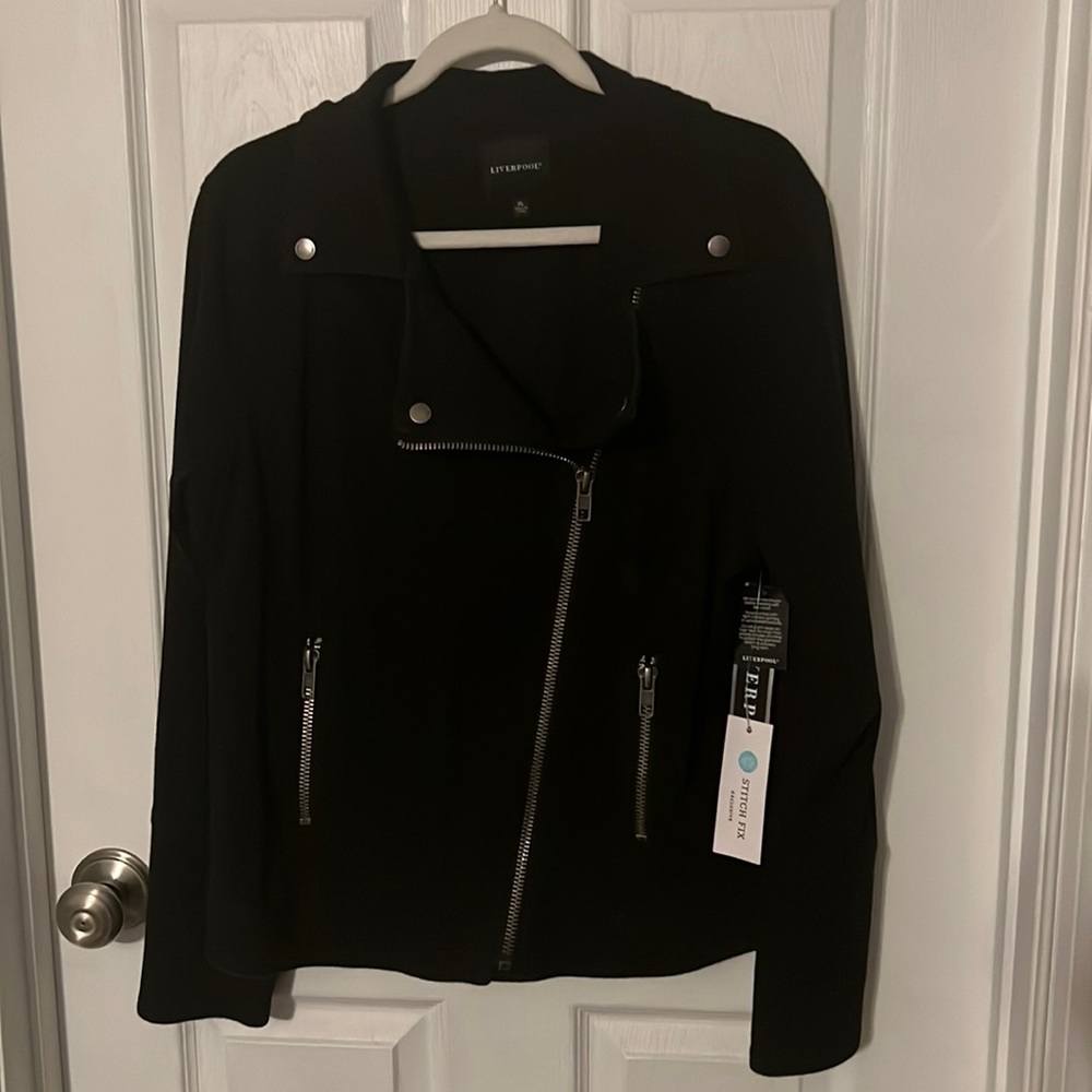 Liverpool Bradford Moto Denim Jacket XL